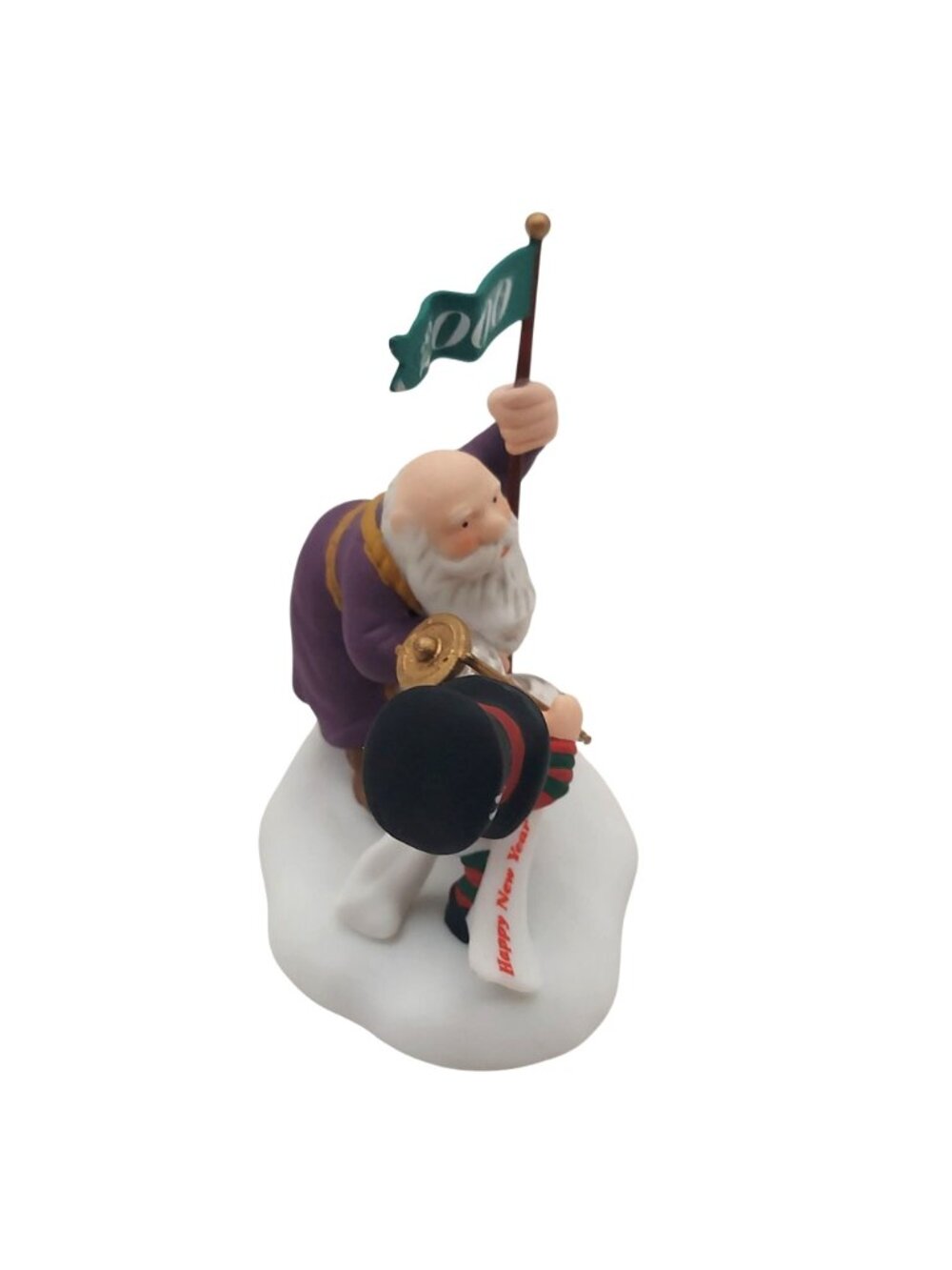 Dept 56 Figurines Set Of 3 North Pole 2000 New Year Downhill Daredevils Ski Bums - Picture 13 of 16